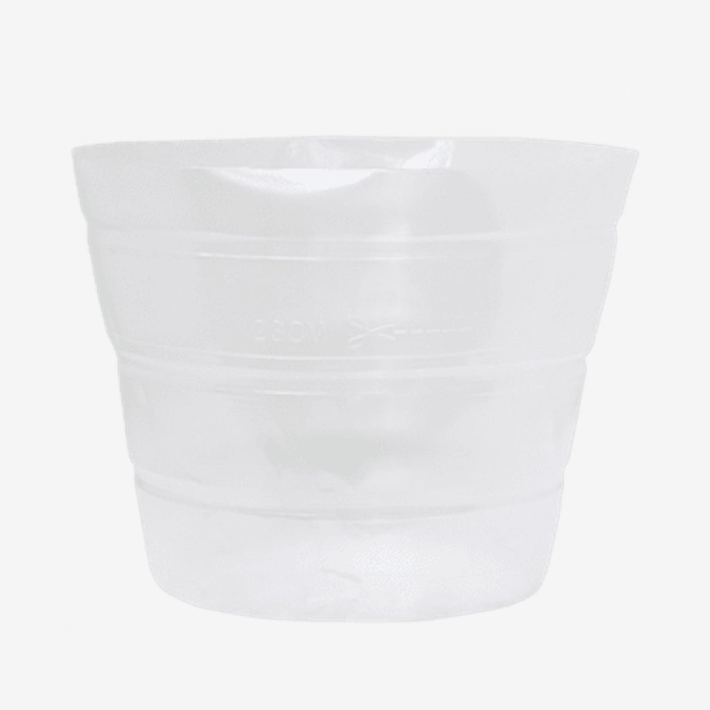 Liner in plastica trasparente per coltivazione in idrocolura. – idrocoltura